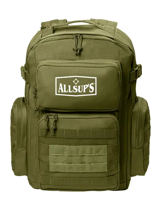 CornerStone Olive Tactical Backpack w/ALLSUP'S Logo