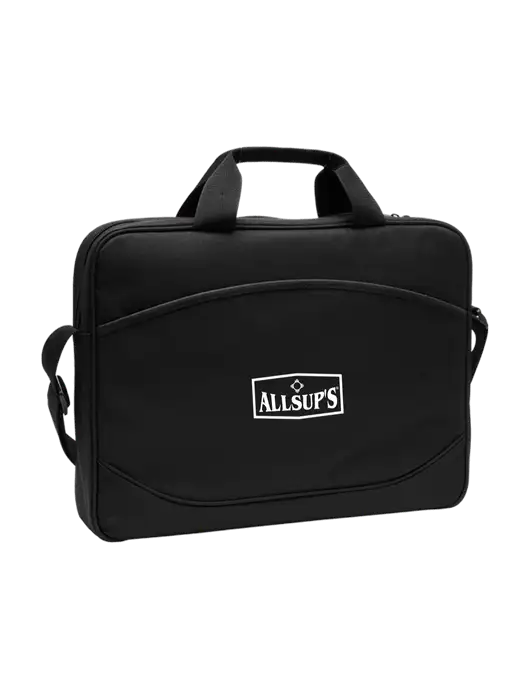 Slim & Lite Black Laptop Case w/ALLSUP'S Logo