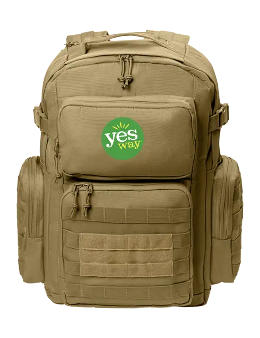 [YESEYESEE]★Y.E.S Strata Backpack Unisex Rise Above Backpack | Randy Blake, JR