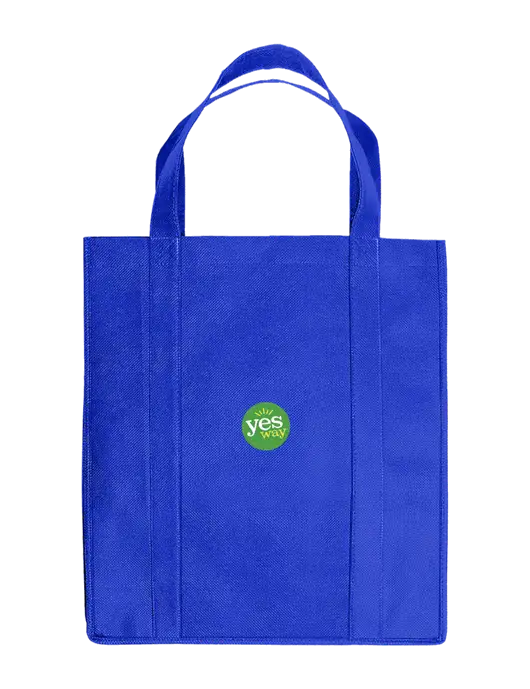 Eco Reusable Jumbo Royal Shopping Bag w/Yesway Logo