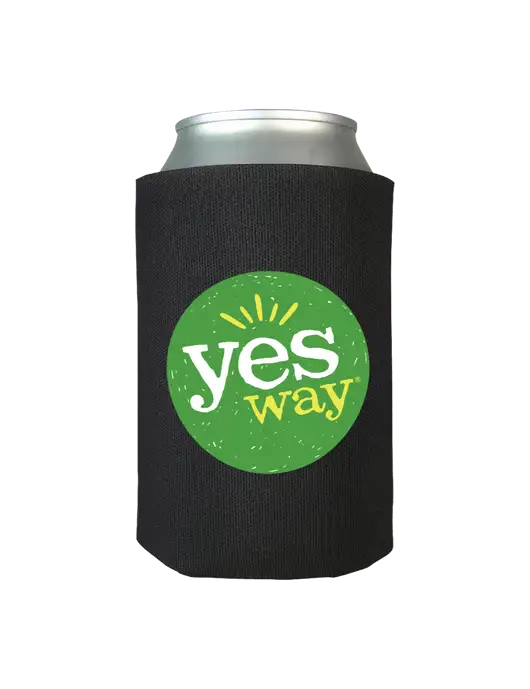 Black Foam Coolie w/Yesway Logo