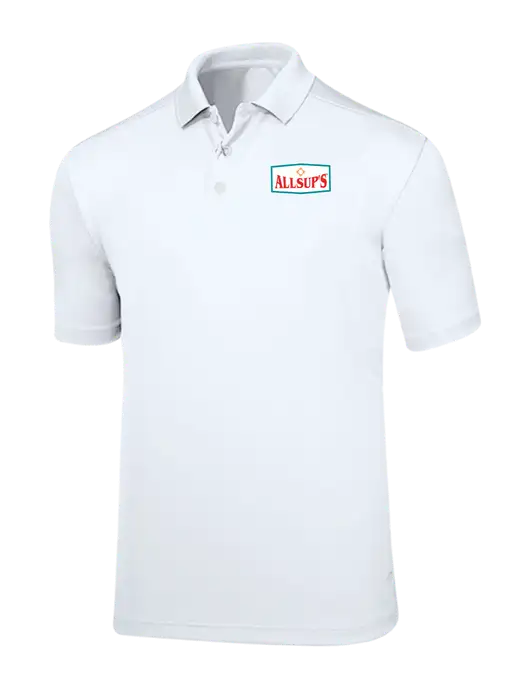 Callaway Core Bright White Performance Polo w/ALLSUP'S Logo