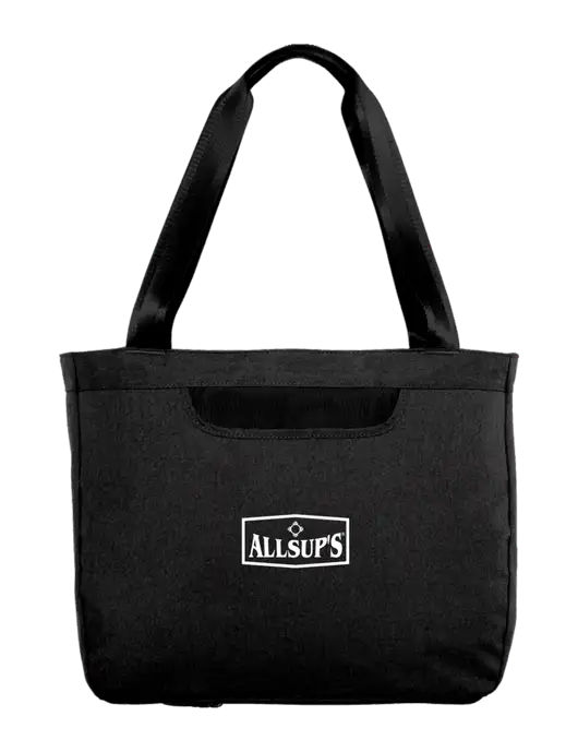 Exec Black Laptop Tote w/ALLSUP'S Logo