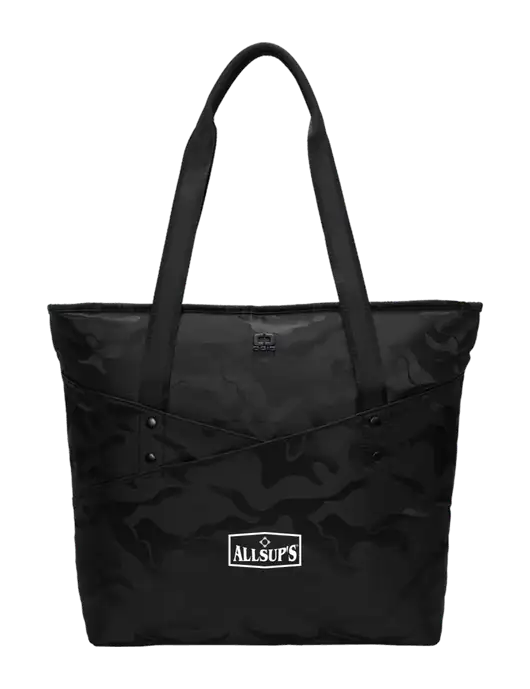 OGIO Black Camo Downtown Tote 
 w/ALLSUP'S Logo