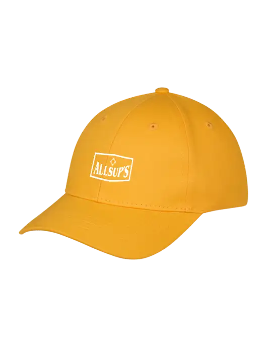 Youth Gold Structured Twill Cap w/ALLSUP'S Logo
