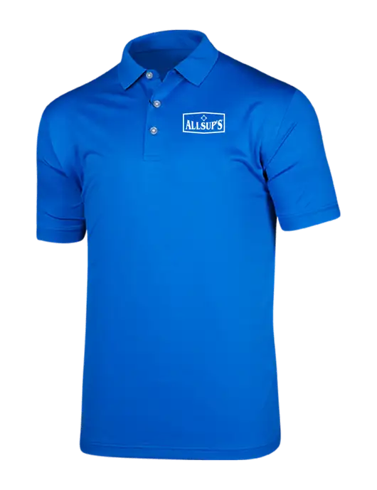 Callaway Vibrant Royal Blue Ventilated Polo w/ALLSUP'S Logo