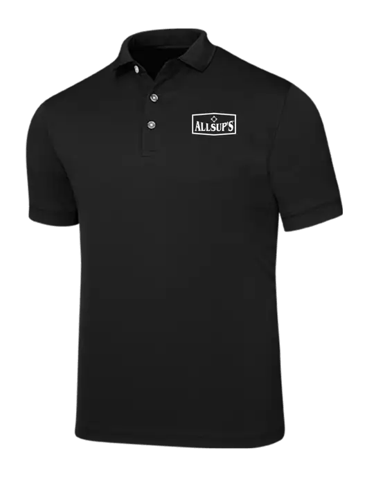 Callaway Ottoman Black Polo w/ALLSUP'S Logo