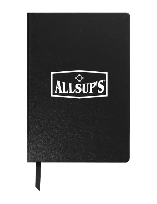 Achieve Black Hardcover Journal, 5.5 x 8.37 w/ALLSUP'S Logo