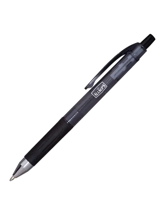 Translucent Black Tint Pen - Black Ink w/ALLSUP'S Logo