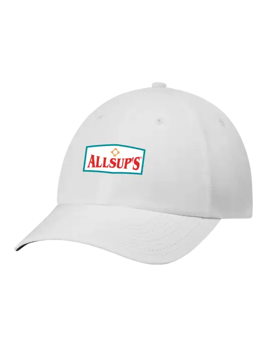 Richardson Relaxed Performance Lite White Cap w/ALLSUP'S Logo