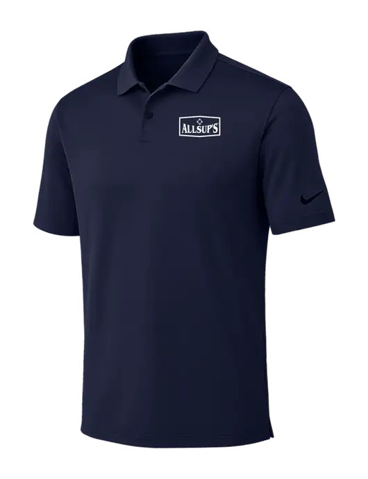 Nike Dark Navy Dri-FIT Vapor Polo w/ALLSUP'S Logo