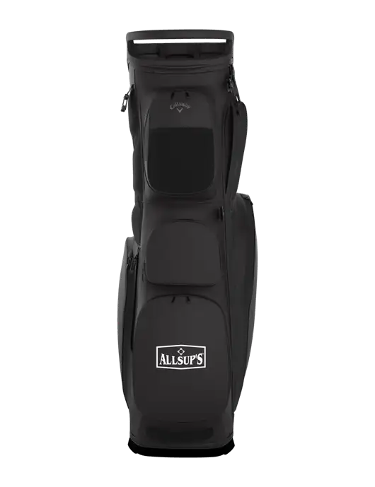 Callaway Fairway 14 Black Stand Golf Bag w/ALLSUP'S Logo