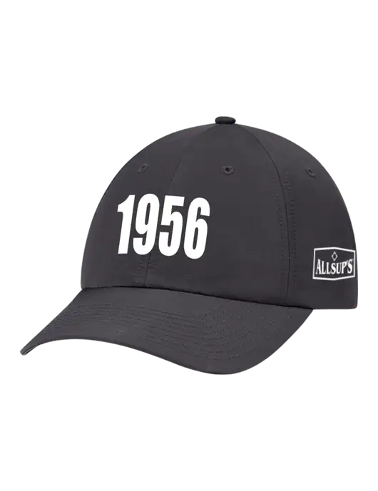 Richardson Relaxed Performance Lite Dark Grey Cap w/1956 Puff Logo, ALLSUP'S Logo