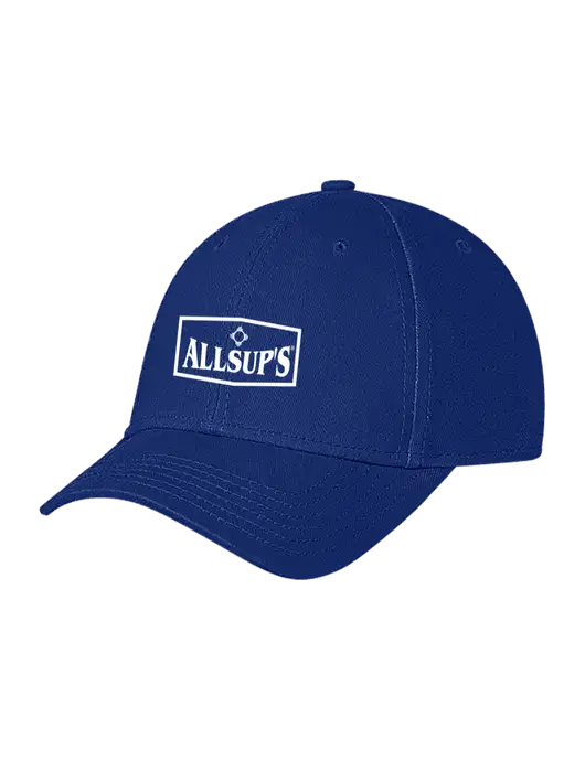 Royal Structured Soft Snap Closure Hook & Loop Cap w/ALLSUP'S Logo