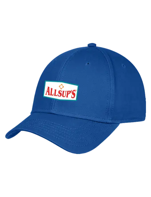 Royal Structured Cap Hook & Loop w/ALLSUP'S Logo