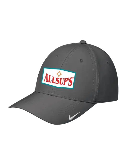 Nike Dark Grey Dri-FIT Legacy Cap w/ALLSUP'S Logo