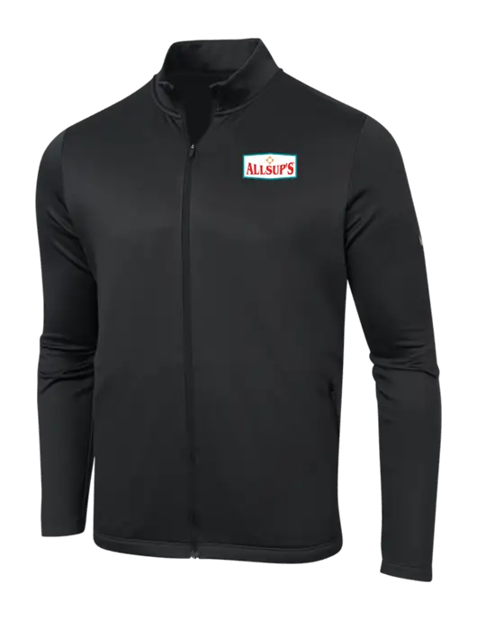 Nike Black Therma-FIT Full-Zip Fleece w/ALLSUP'S Logo