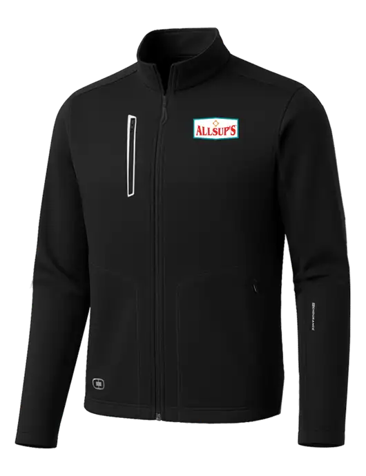 OGIO Blacktop Endurance Fulcrum Full-Zip w/ALLSUP'S Logo