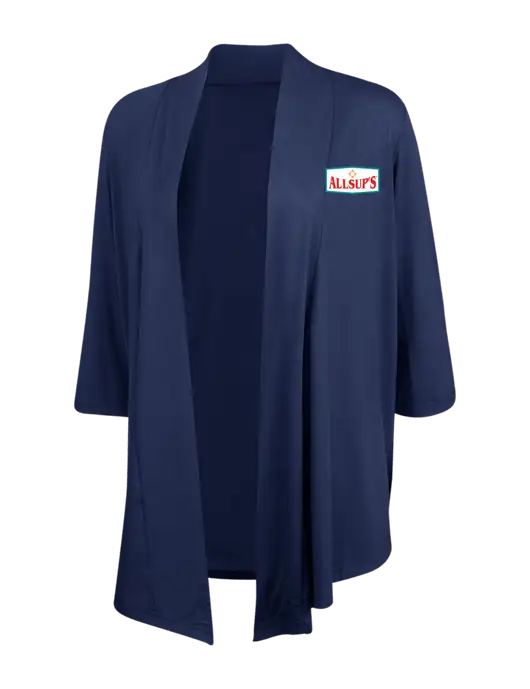 Dress Navy Blue Womens Concept Shrug w/ALLSUP'S Logo