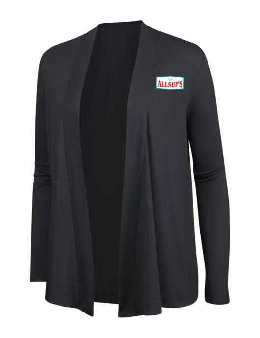 Smoke Grey Womens Concept Cardigan w/ALLSUP'S Logo