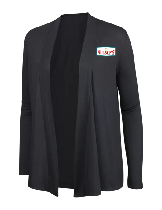 Smoke Grey Womens Concept Cardigan w/ALLSUP'S Logo