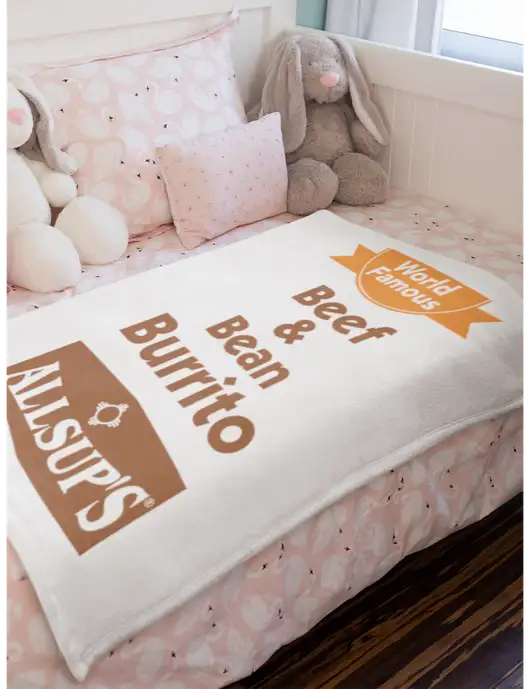 Yesway & Allsup's  Allsup's Pink Baby Blanket