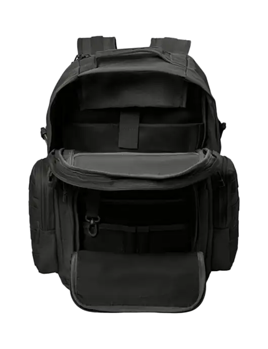 CornerStone Black Tactical Backpack w/ALLSUP'S Logo