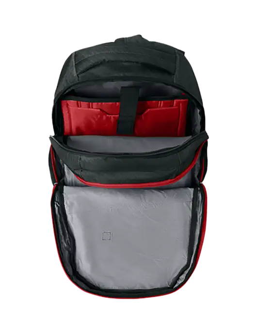 OGIO Dark Grey/Red Excelsior Laptop Backpack w/ALLSUP'S Logo